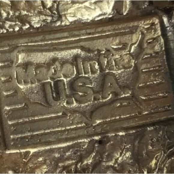 Vintage Saddle Buckle Belt Rodeo SW Gold Equestrian Horses - Picture 7 of 16